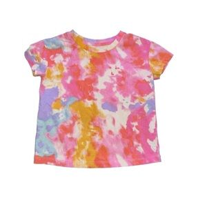 Cat & Jack Tie Dye Short Sleeve Top